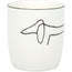 Tazza mug, disegno: Picasso - Le Chien (il cane) ml 230/cm Ø7,4x8