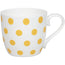 Tazza, disegno: Dots - Sunflower ml 425/cm Ø10x9,5