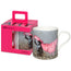 Tazza in confezione regalo, disegno: Art Selection - Young Refugee in a Lifejacket by Banksy ml 400/cm Ø8,8x9,2