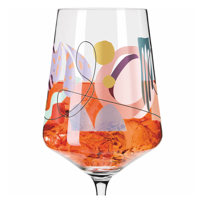 Calice aperitivo Aperizzo "Sommerrausch #7 - Alex Proba Jazz invece di Classica" cl 54/cm Ø8,3x22,5