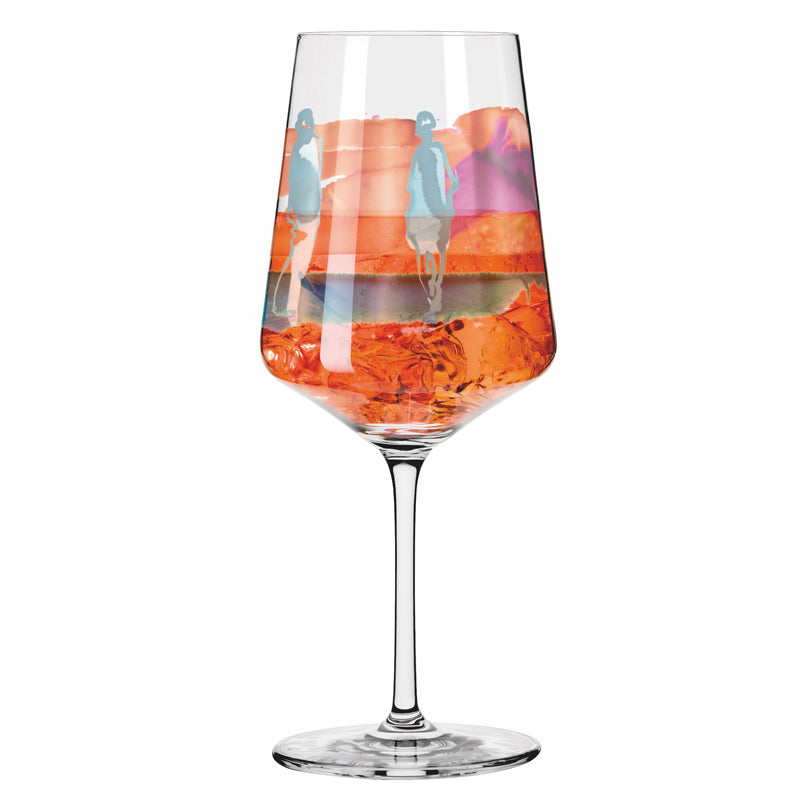 Calice aperitivo Aperizzo "Sommerrausch #9 - Virginia Romo Desiderio di mare" cl 54/cm Ø8,3x22,5