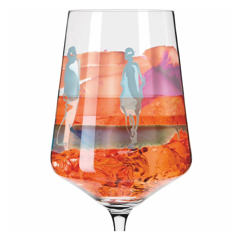 Calice aperitivo Aperizzo "Sommerrausch #9 - Virginia Romo Desiderio di mare" cl 54/cm Ø8,3x22,5