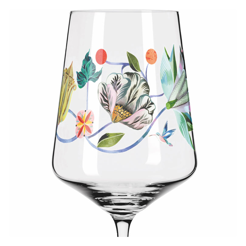 Calice aperitivo Hugo "Sommertau #10 - Olaf Hajek Natura morta" cl 54/cm Ø8,3x22,5