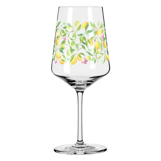 Calice aperitivo Hugo "Sommertau #11 - August Loibner Dalla terra, dove crescono i limoni" cl 54/cm Ø8,3x22,5