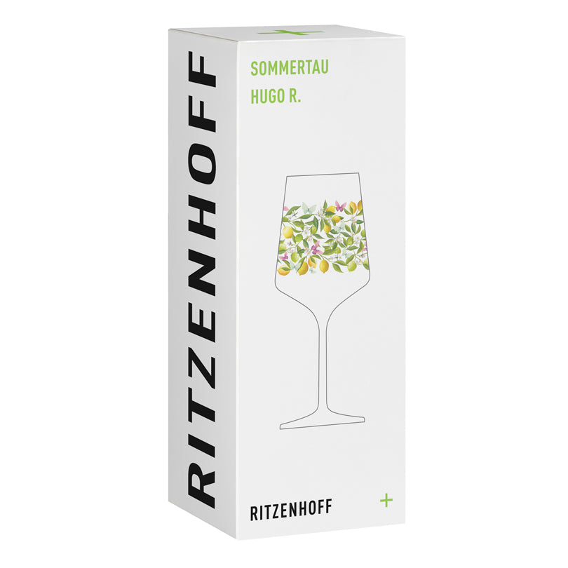 Calice aperitivo Hugo "Sommertau #11 - August Loibner Dalla terra, dove crescono i limoni" cl 54/cm Ø8,3x22,5
