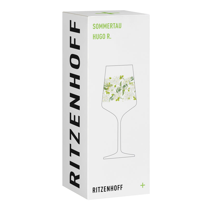 Calice aperitivo Hugo "Sommertau #12 - August Loibner Fioritura del sambuco" cl 54/cm Ø8,3x22,5