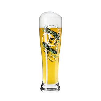 Bicchiere birra Weizen "Brauchzeit #29 - I.Macarthur" cl 65/cm Ø7,5x25,4