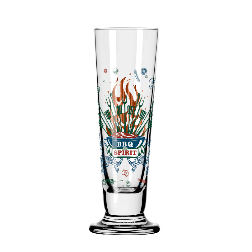 Bicchiere grappa "Heldenfest #14 - 2Percent" cl 5/cm Ø3,5x11,3