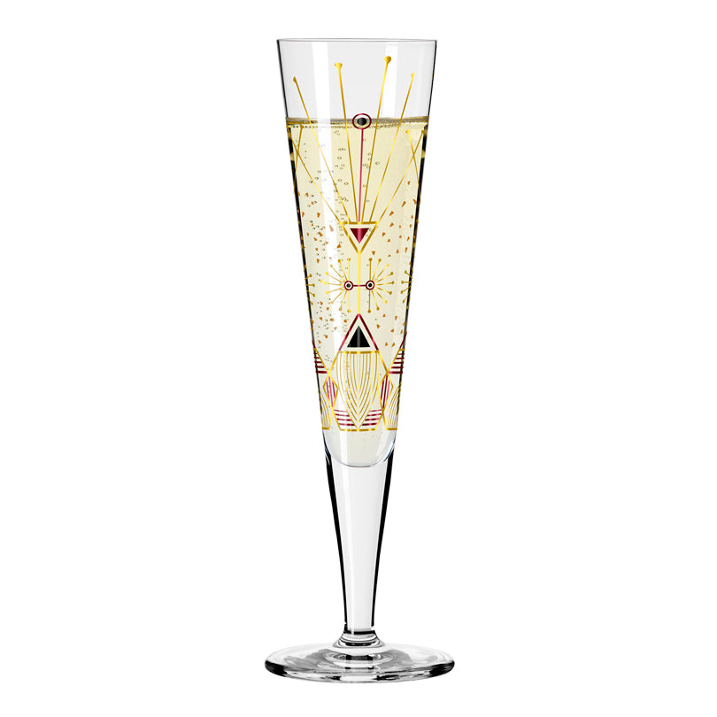 Calice champagne Champus "Goldnacht #25 - Bohr" cl 20/cm Ø7,2x24