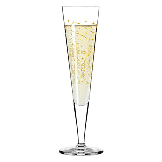 Calice champagne Champus "Astro #5 Gemelli - Mubaza" cl 20/cm Ø7,2x24
