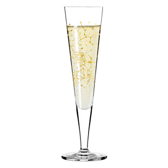 Calice champagne Champus "Astro #9 Sagittario - Mubaza" cl 20/cm Ø7,2x24