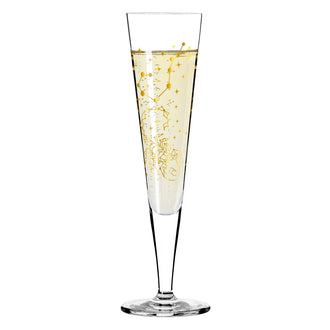 Calice champagne Champus "Astro #10 Scorpione - Mubaza" cl 20/cm Ø7,2x24