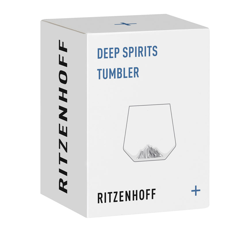 Bicchiere Whisky "Deep Spirits #1 - Bohnenberg Mountain" cl 41/cm Ø9,6x9