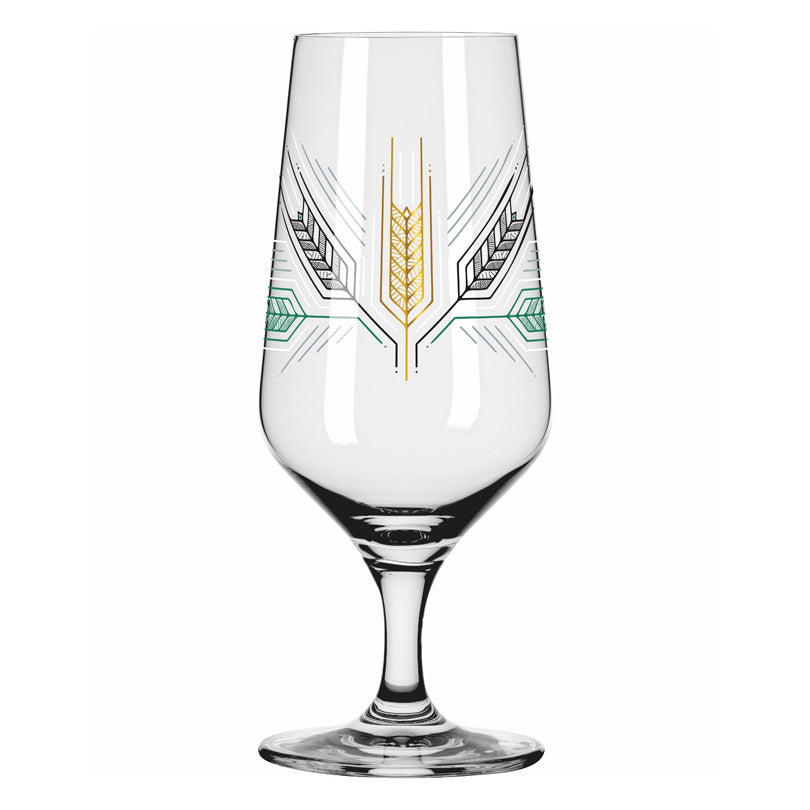 Bicchiere birra Pils "Brauchzeit #3 - Andreas Preis Orzo", confezione 2 pezzi cl 37/cm Ø7,5x18,3