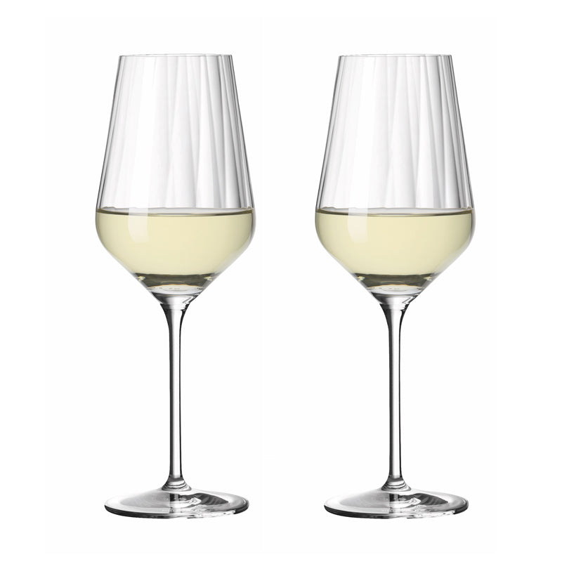 Calice vino bianco "Sternschliff #3", confezione 2 pezzi cl 38/cm Ø8,1x22,5