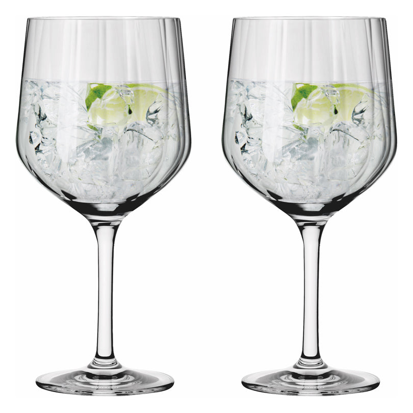 Calice Gin Tonic "Sternschliff #1", confezione 2 pezzi cl 72/cm Ø10,7x21,8