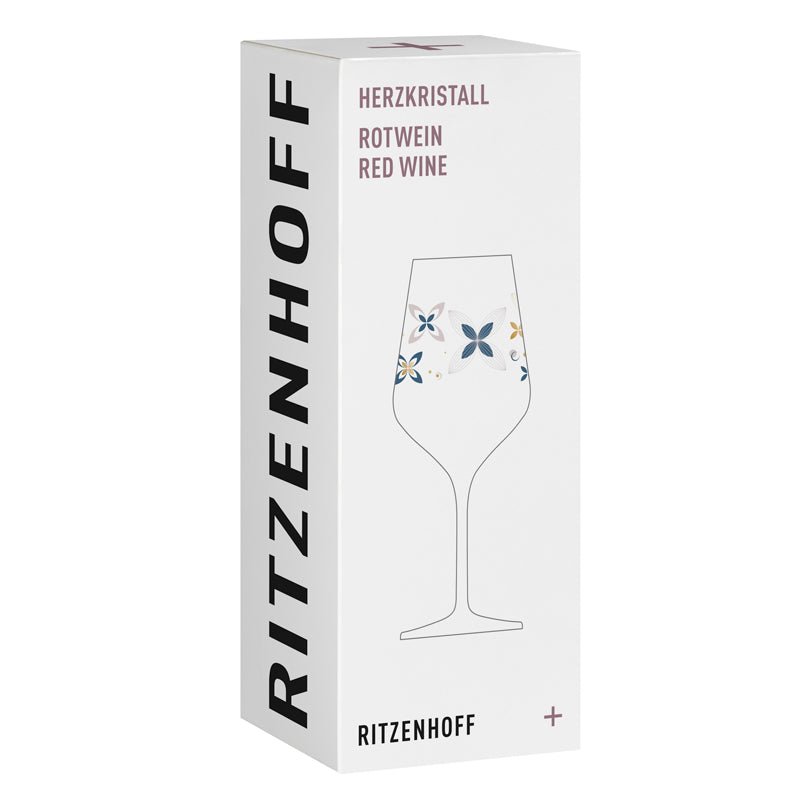 Calice vino rosso "Herzkristall #9 - Oliveira" cl 57/cm Ø9,4x23,6