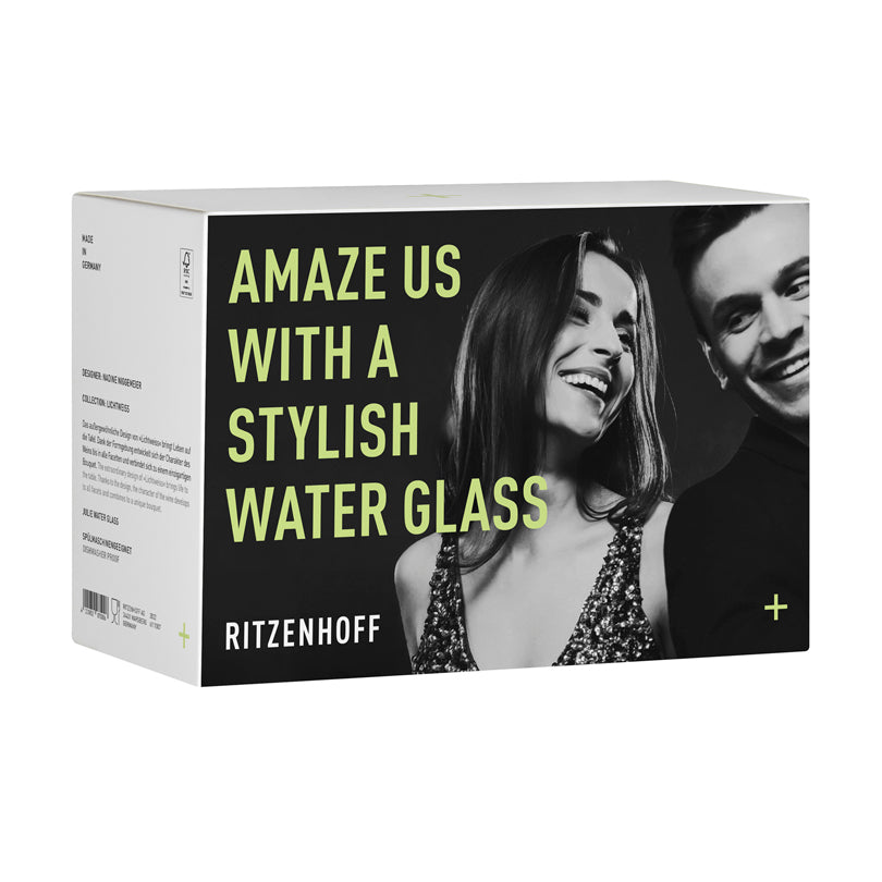 Bicchiere acqua "Lichtweiss #1 - Niggemeier", confezione 2 pezzi cl 51/cm Ø9,3x11