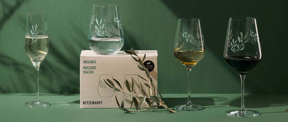 Calice vino bianco  "Organix #1 - Bohnenberg", confezione da 2 pezzi cl 38/cm Ø8x22,7