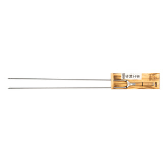 Spiedo doppio a forchetta "Forged - Churrasco" cm 70