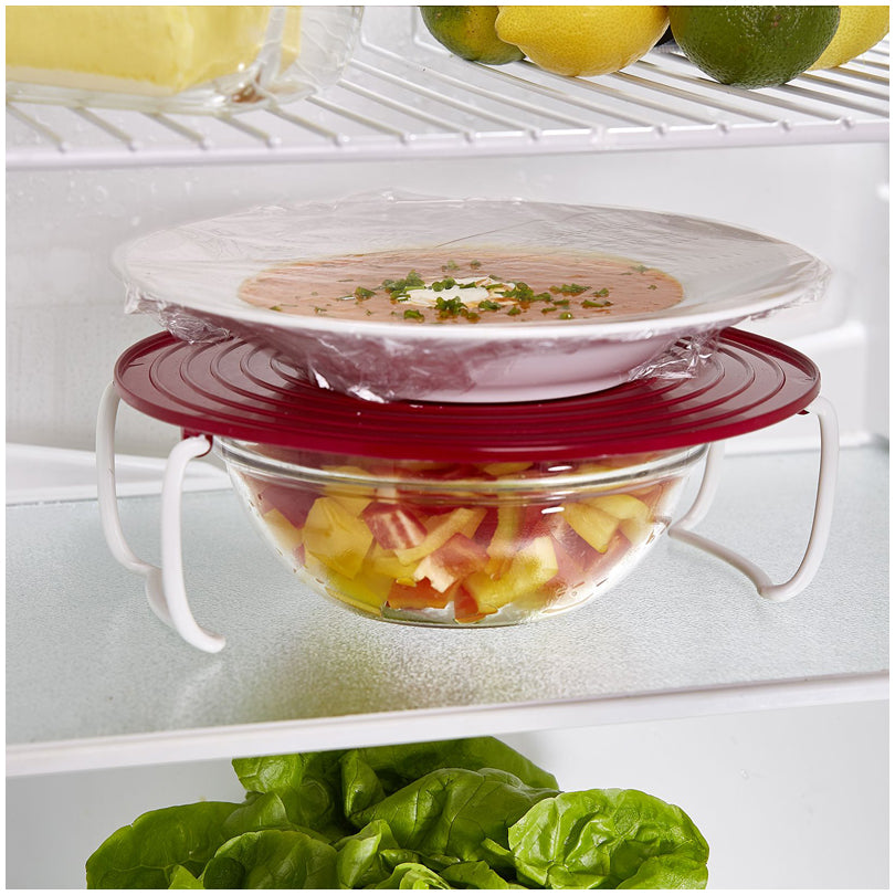 Alzata per microonde e frigorifero, pieghevole cm Ø23,5x8