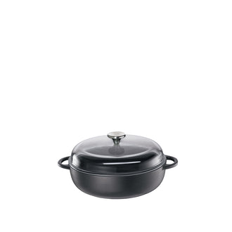 Padella alta con coperchio in vetro "Provence" l 2,5/cm Ø24x6,5/13,
