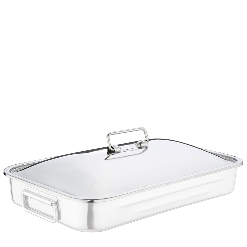 Coperchio rettangolare per tegame/arrostiera "Brigade Premium" cm 40x26