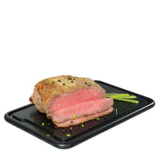 Tagliere rettangolare con scanalatura cm 36x23x1,5