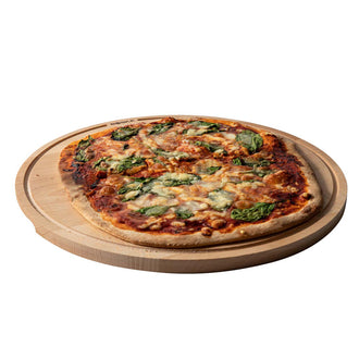 Tagliere per servire pizza tondo XL "Amigo" cm Ø44x1,5