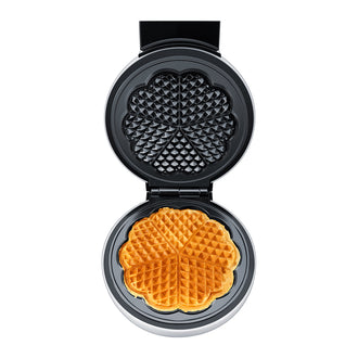 Macchina per waffle WE 16, 5 cavità cuoriforme cm 21x25,5x10,5