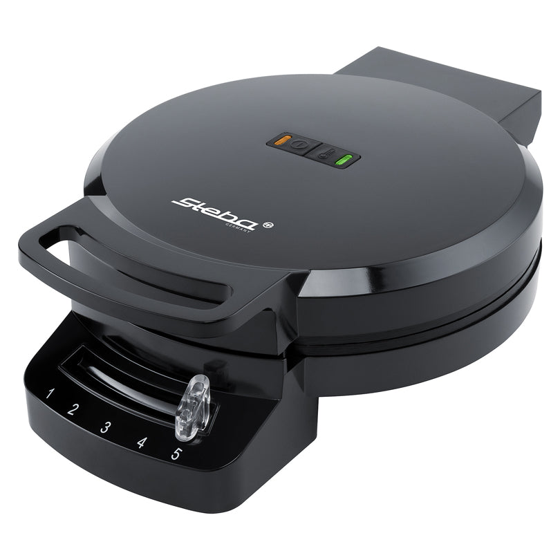 Macchina per waffle "WE 1", 5 cavità cuoriforme cm 19,5x25,5x8,5