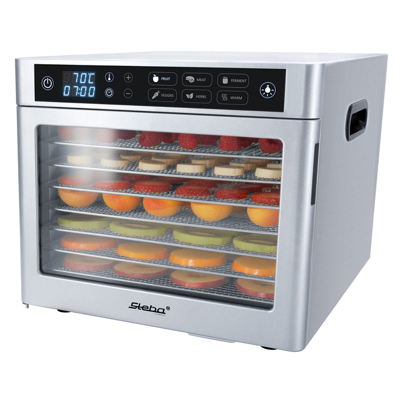 Essiccatore con timer "ED80 Steel Deluxe" cm 34x40,5x30,5