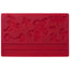 STAMPO RILIEVO FIORI ROSSO SILICONE CM 21X15X0,7 CM 21X15X0,7