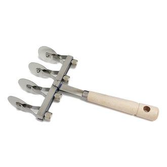 Tagliapasta regolabile con 4 lame liscie cm 22x12,5x4