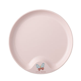 Piatto piano per bambini "Mio - Flowers & Butterflies" cm Ø22x2