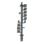 Thermometer per esterno cm 10x2,7x41