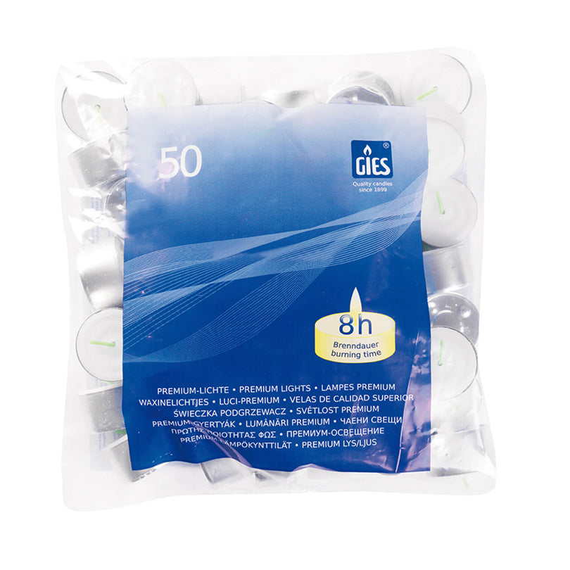 Lumini Premium confezione da 50 pezzi CM 3,8