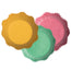 Pirottini Muffin/Cupcake a forma di corona, confezione da 40 pezzi in colori assortiti cm Ø5x3,8