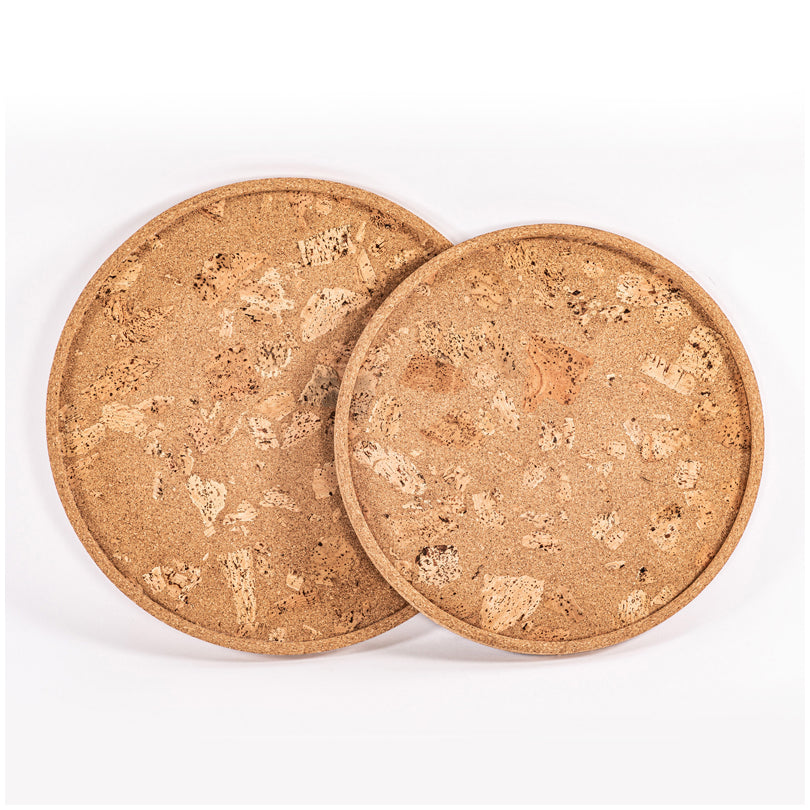 Vassoio tondo "Querco - Rock" cm Ø40x1,5