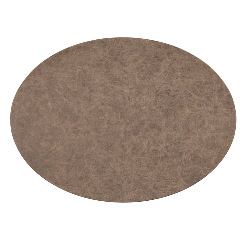 Tovaglietta all'americana ovale "Truman", utilizzabile su entrambi i lati cm 45x33