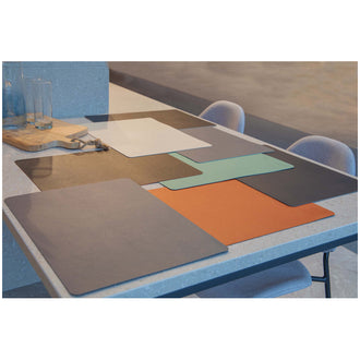 Tovaglietta all'americana rettangolare "Tramontana Duo-Color", utilizzabile su entrambi i lati cm 44x32