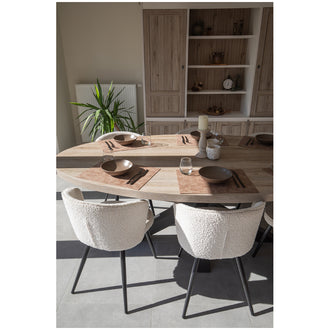 Tovaglietta all'americana rettangolare "Olten - plant based", utilizzabile su entrambi i lati cm 45x33