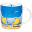 Tazza mug, disegno: Vacation - Sedie da sdraio ml 300/cm Ø8x9,5