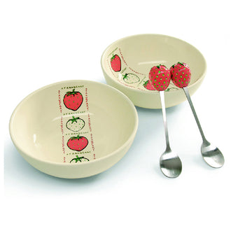 Ciotola STRAWBERRY 2PZ CM14,5