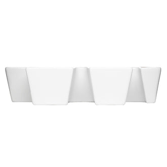 Ciotola CHRISTMAS ROSSO/BCO GRES CM25X12X6