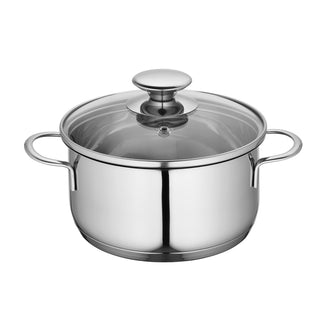 Pentola con coperchio di vetro MIni cm 16x7,5/l 1,5