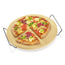 Pietra per pizza tonda con supporto cm Ø30