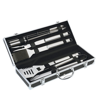 BBQ-Set "Phoenix" 8 pezzi cm 45x17x8,5
