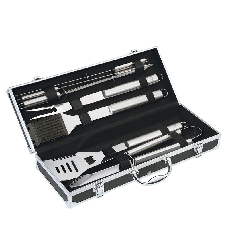 BBQ-Set "Phoenix" 8 pezzi cm 45x17x8,5