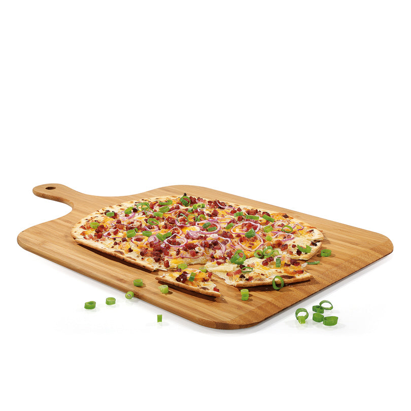 Tagliere per pizza rettangolare con manico Eco Line cm 51,5x32x1 –  Schönhuber